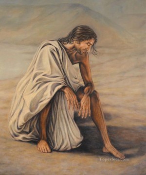  jesus Painting - Jesus Christ in Gallilee by Curtis Hooper